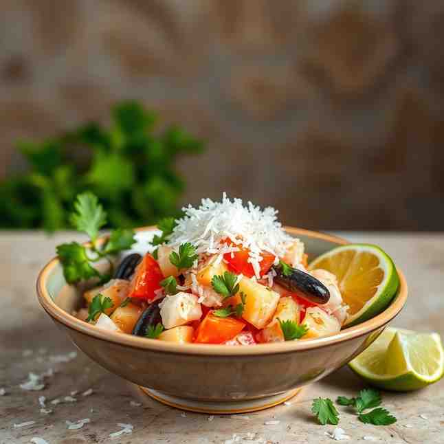 Ceviche - Make It with Fresh Grated Coconut